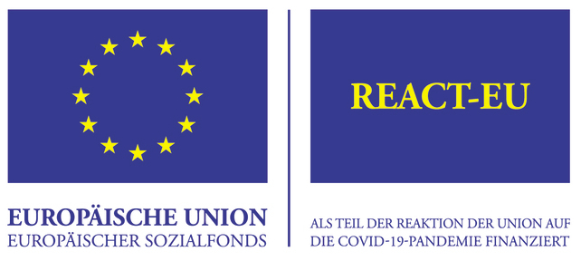Logo REACT EU farbig